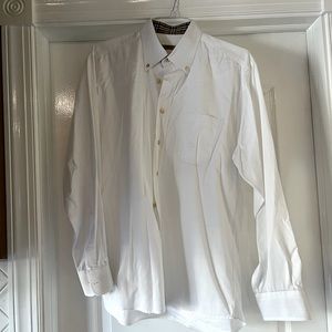 Burberry Men’s White Cotton Shirt